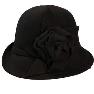 NEW! 100% WOOL HAT. Flapper, Downtown Abbey, classic fedora, a chic timeless hat
